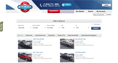 Desktop Screenshot of buyautosalvage.com